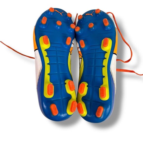 Puma Soccer Cleats Shoes evoPOWER 1.2 "Graphic POP" FG size 4.5 - Picture 2 of 8